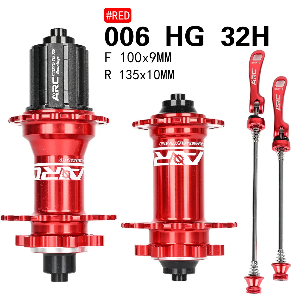 ARC MT006 28\32\36H محور الدراجة الجبلية 4 Pawls 90 نقرات 7075 سبائك ألومنيوم فائقة القوة HG 8-11S #2