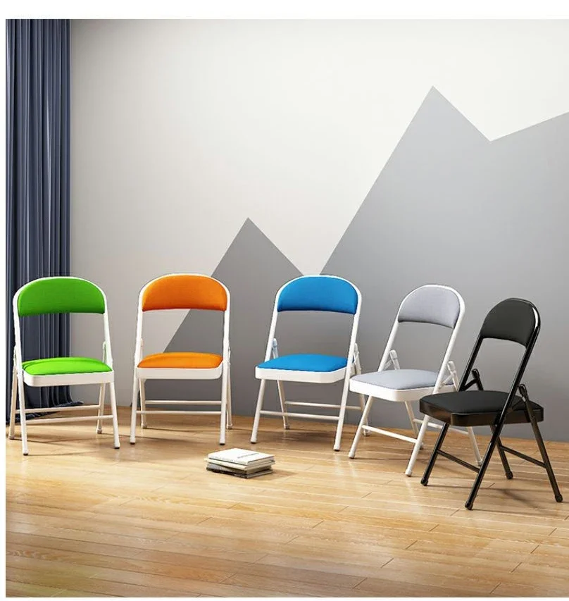 

#For Folding Chair Office Conference Computer Training Backrest Household Portable Plastic Folding Chair Wholesale Folding Chair