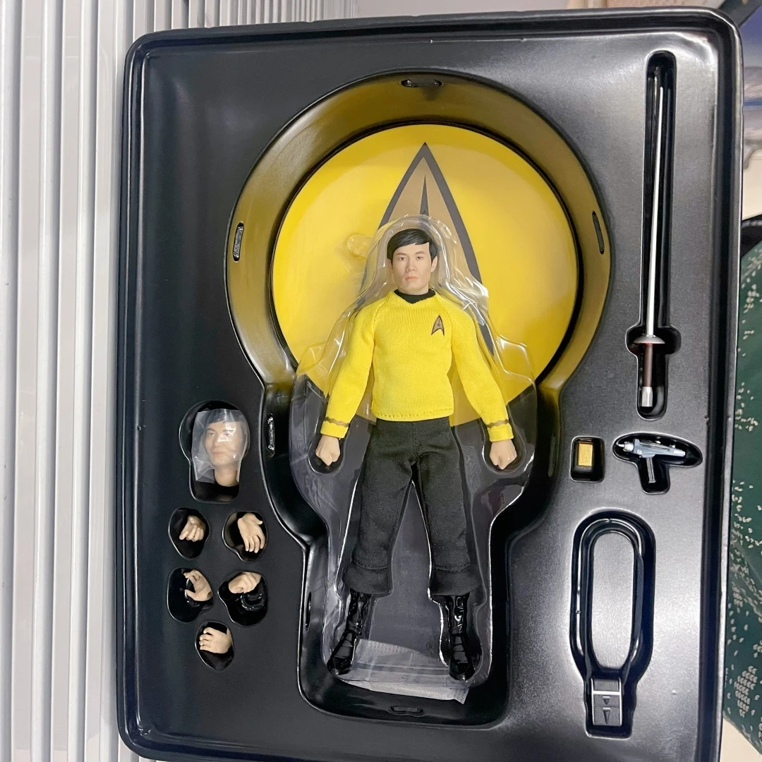 Genuine Out of Stock Mezco Ant Star Trek Lieutenant Sulu 1:12 Mobile Doll Model