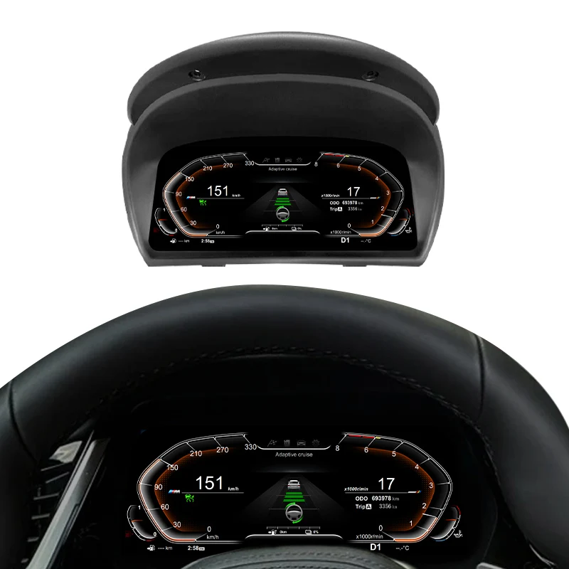 12.3 Inch HD Full LCD Digital Dashboard for Z4 E89 2009-2016 Linux System Speedometer
