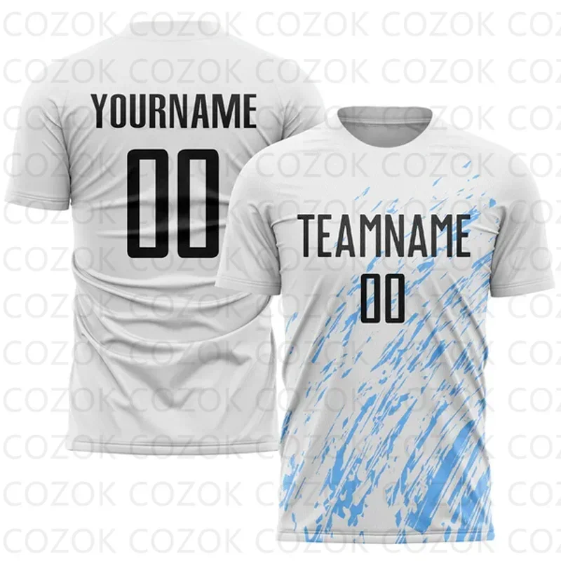 

Customized Football Jersey for Men Unisex Football Short Sleeves Athletic Tee Shirts