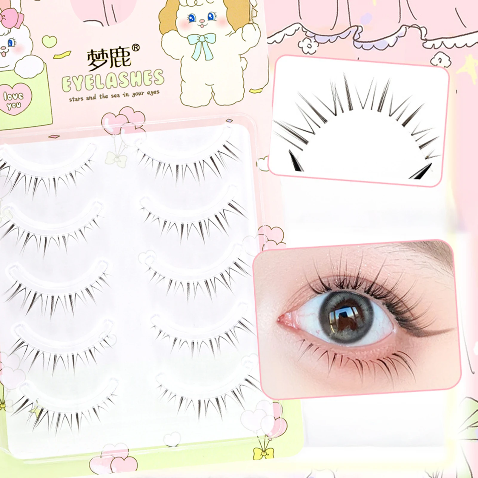 Natuurlijke onderwimperextensi - Eyelash Extension Japan recensie en prijs