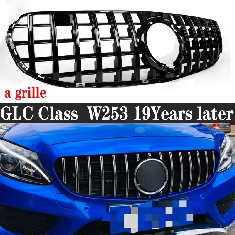 

Suitable For Mercedes Benz GLC Class GT Style Grill Front Bumper Movement net Air intake grille 2019Years later
