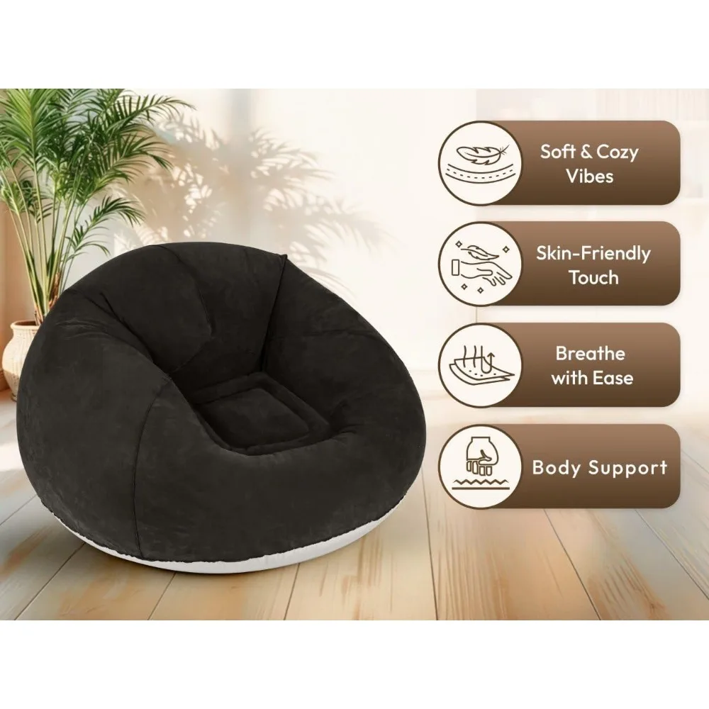 Sillón Inflable Tipo Puff con - Kids Outdoor Bean Bag reseña y precio