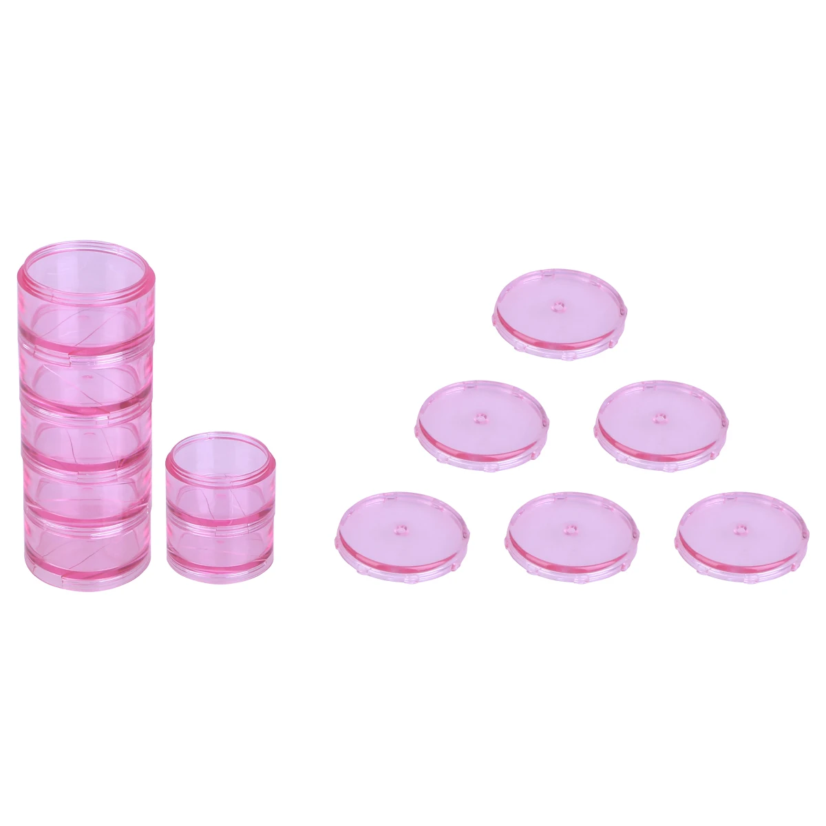 

7 Days Box Organizer Portable Medicine Container Weekly Travel Friendly 7 Day Pill Box Organizer Storage Case for Health Care