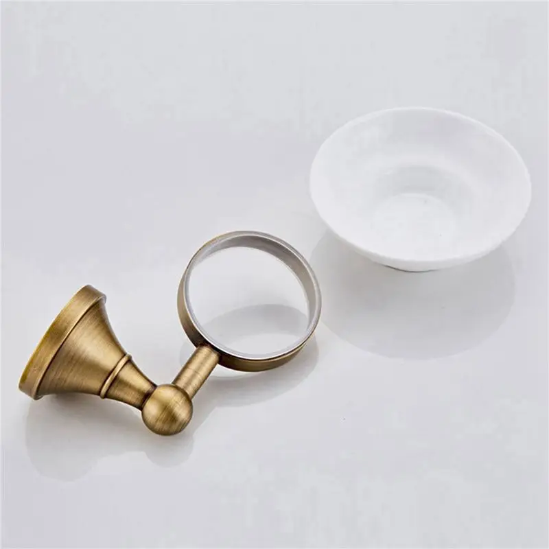 ABGH-2X Antique Soap Dish Holder Bronze Brushed Bathroom Soap Dishes Holder With Dish Holders For Bathroom Toilet