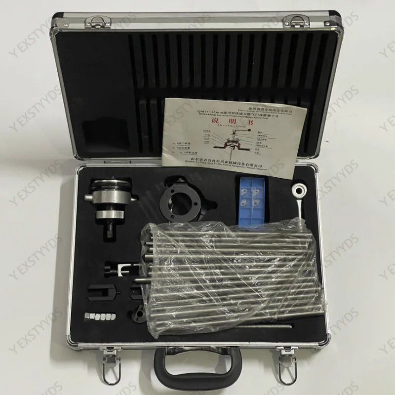 Alat Perbaikan Universal Valve Seat Cutter 62mm untuk Perawatan Mesin Motor Test Head Sander untuk Penggunaan Rumah dan Profesional QM18