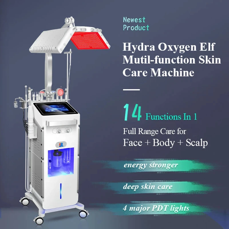 Factory Price Customized Logo 10 in 1 Hydra Master Dermabrasion Machine