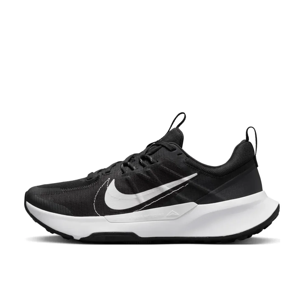 Nike New listing Juniper Trail 2 Men's Low Top Casual Running Shoes Comfortable Slip Resistant Black and White Color Matching