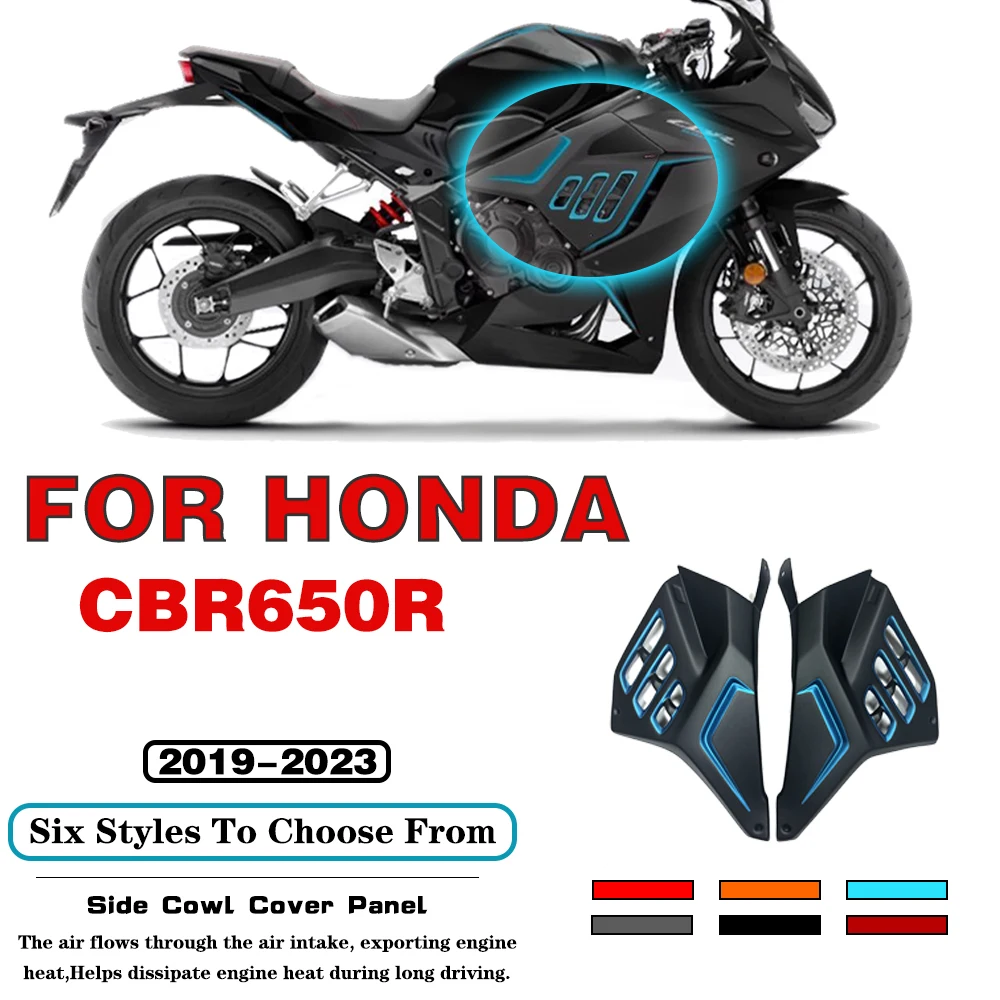 

For HONDA CBR650R 2019 2020 2021 2022 2023 Motorcycle modification parts Frame Spoilers Seat Side Fairing Side Cowl Cover Panel