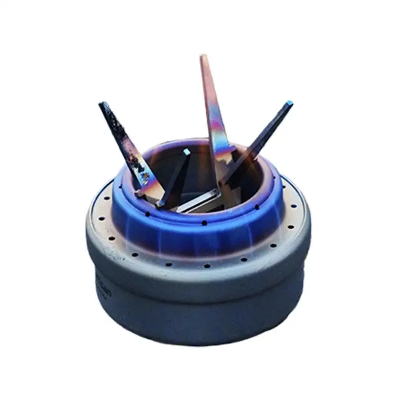 

Stove Holder Removable Pot Support Stainless Stee Camping Kettle Stand Portable Cookware Stand For Outdoor