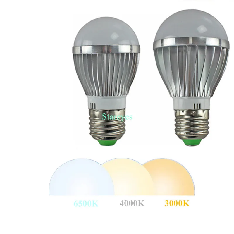1 Piece Dimmable Bubble Ball Bulb AC85-265V 5W 4W 3W E14 E27 B22 GU10 Globe light LED droplight Bulb LED Lamp LED Light lighting