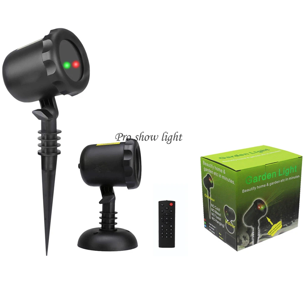 12 Patterns Christmas Holiday Laser Light Projector Outdoor Garden Lights IP65 Waterproof Lawn Lights For Patio Yard Disco Shows