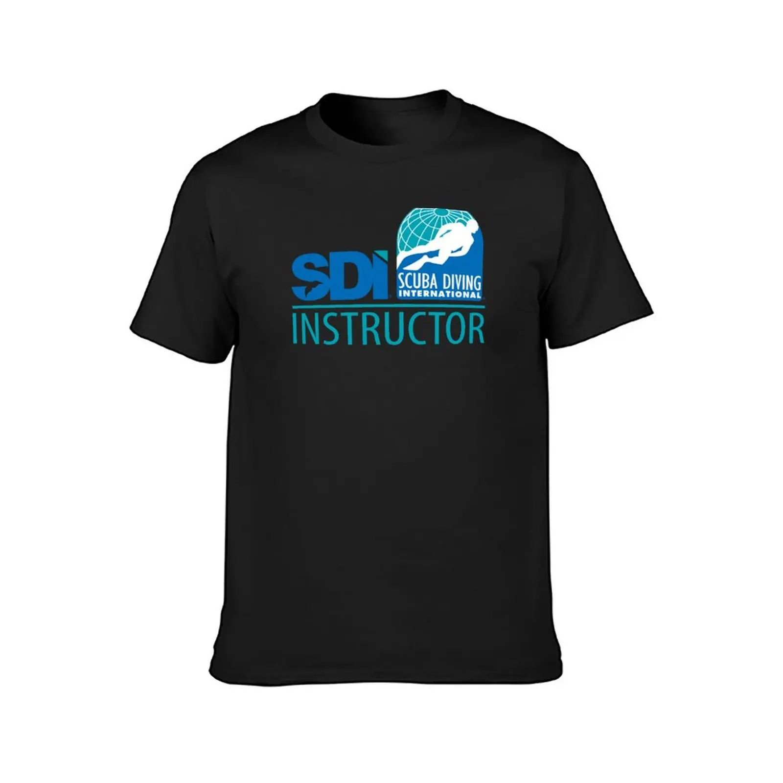 Scuba Diving International (SDI)- SDI Instructor T-Shirt summer top boys animal print mens tall t shirts