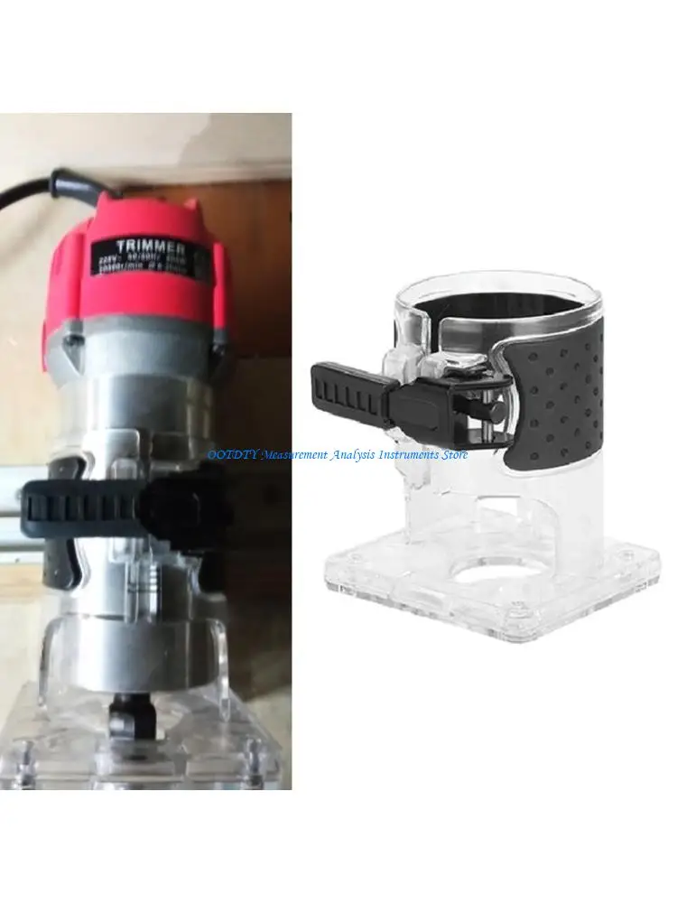 367d-トリミングフライス盤カッター電動トリマープランジルーターベース電動工具