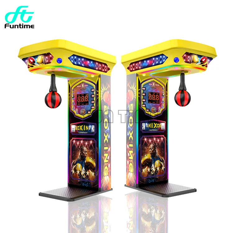 Arcade Boxing Game Machine Electronic Hammer Boxing Machine gioco a gettoni Punch Boxing Machine