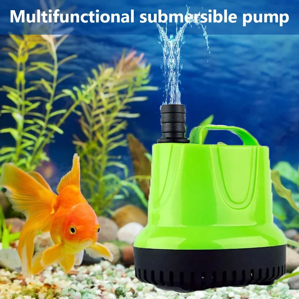 6W/ 12W/ 25W/ 40W/ 60W/ 100W Ultra-Quiet Submersible Water Fountain Pump Fish Tank Filter Aquarium water bottom suction Pumps