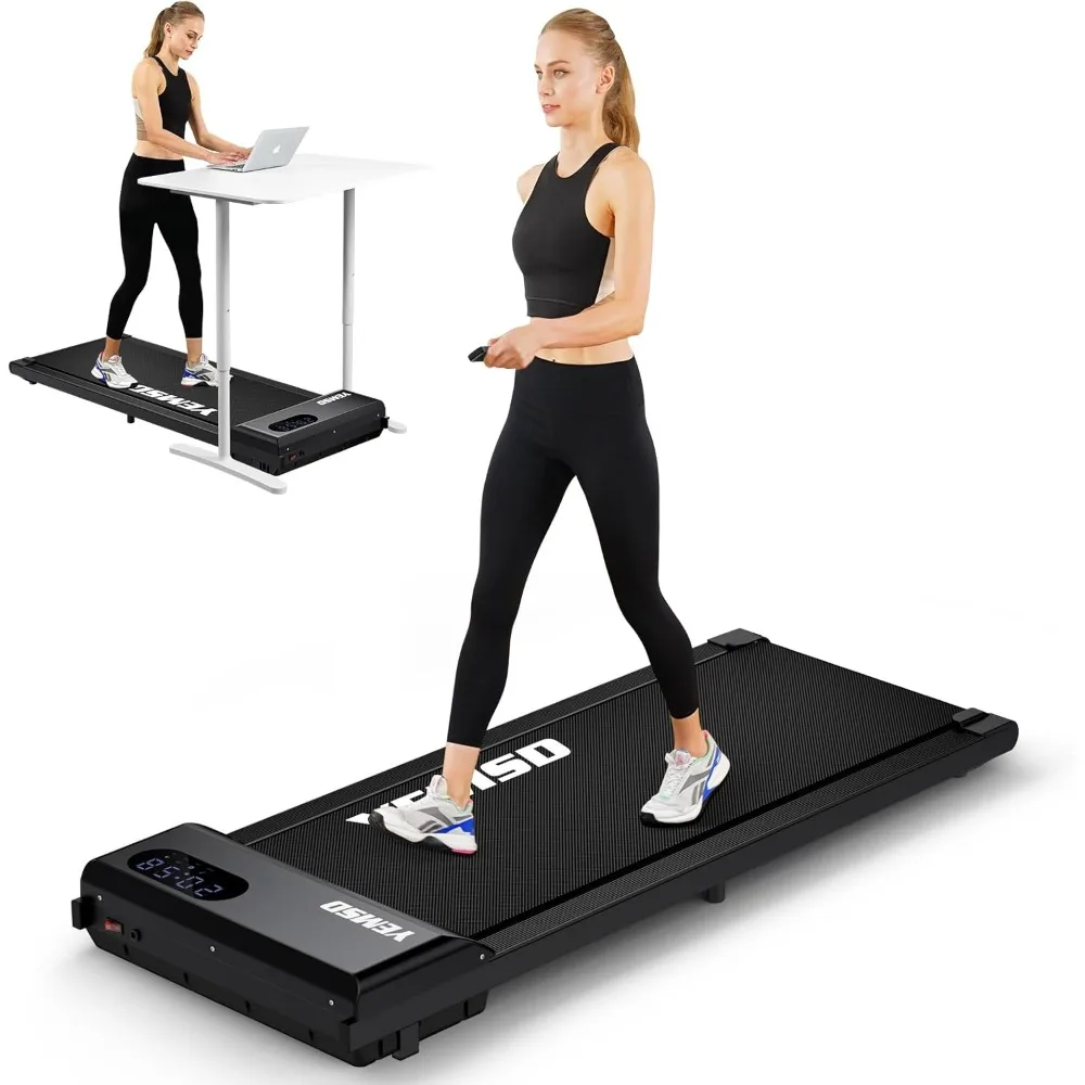 

g Pad Treadmill 330 lb capacity，3 in 1 Portable Under Desk Treadmill for Home and Office with Remote Control, LE