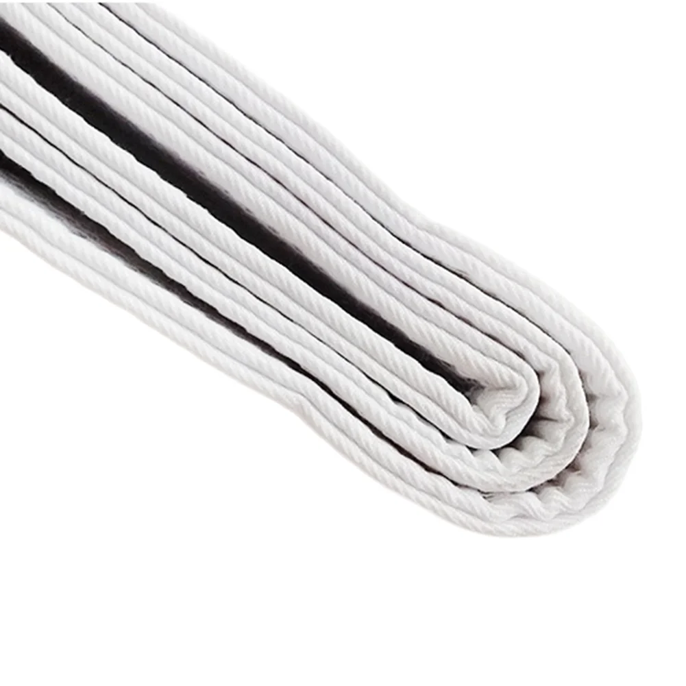 280 cm color belt for For Karate judo taekwondo polyester outer cotton felt inner core precise stitching for safe use