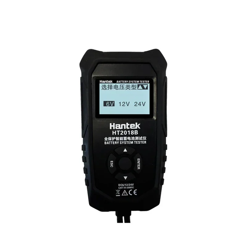 Sensitivity Hantek Automotive Car Battery System Tester HT2018B Digital LCD Bateria Capacity Charging Analyzer 6V/12V/24V Premiu