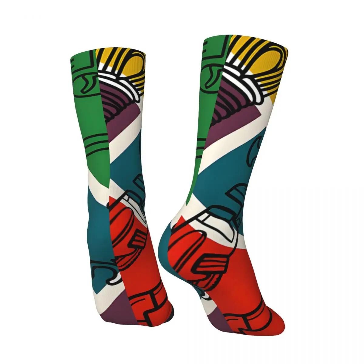 Retro Mr. Green In The Study With The Rope Men's compression Socks Unisex Harajuku Seamless Printed Novelty Crew Sock