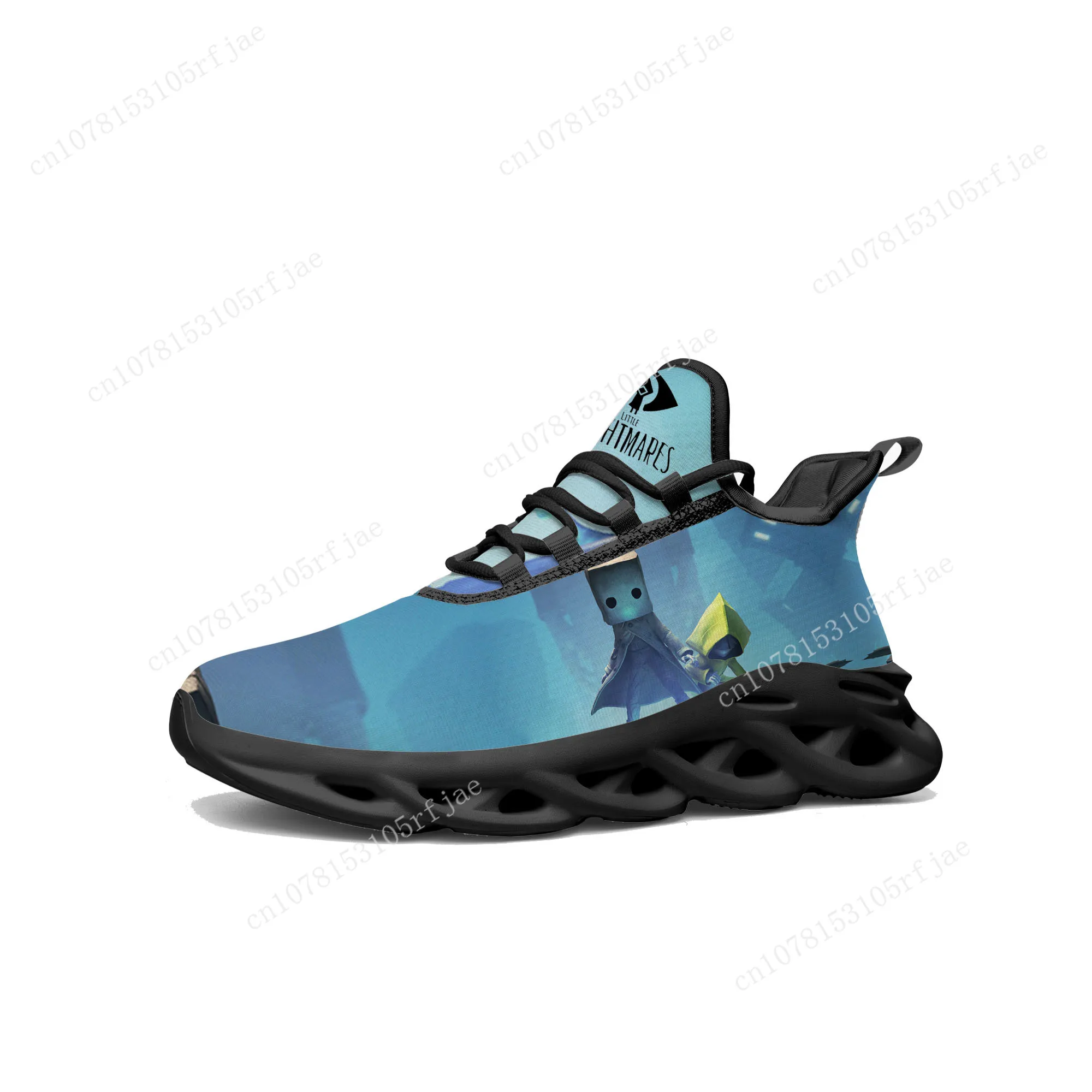 Game Little Nightmares Flats Sneakers Mens Womens Teenager Sports Running Shoes High Quality Tailor Made Fashion Lace Up Shoe