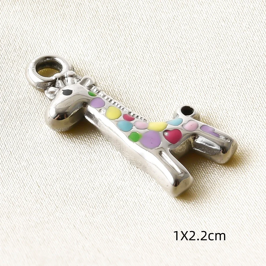 3 Stück/Set Öltropfen-Kuchen-Haartrockner Alltagsbedarf Charm Edelstahl-Anhänger für Schmuckherstellung Mädchen-Anhänger DIY Bastelbedarf – Detail 15