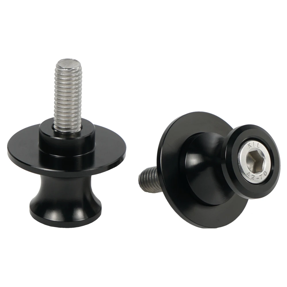 For Suzuki GSXR 600 750 1000 1300 M8 Swingarm Spool Sliders Stand Screws GSR 750 GSX 1300 SFV 650 SV 1000 SV 650 TL 1000R/S view 3