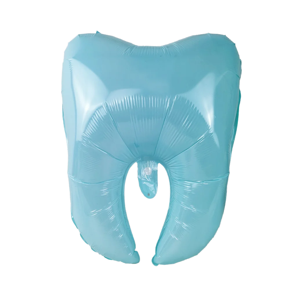 Teeth Shaped Balloon Dental Students Teeth Themed Party Decor Toothbrush Foil Balloon Dental Graduation Party Decoration Prop