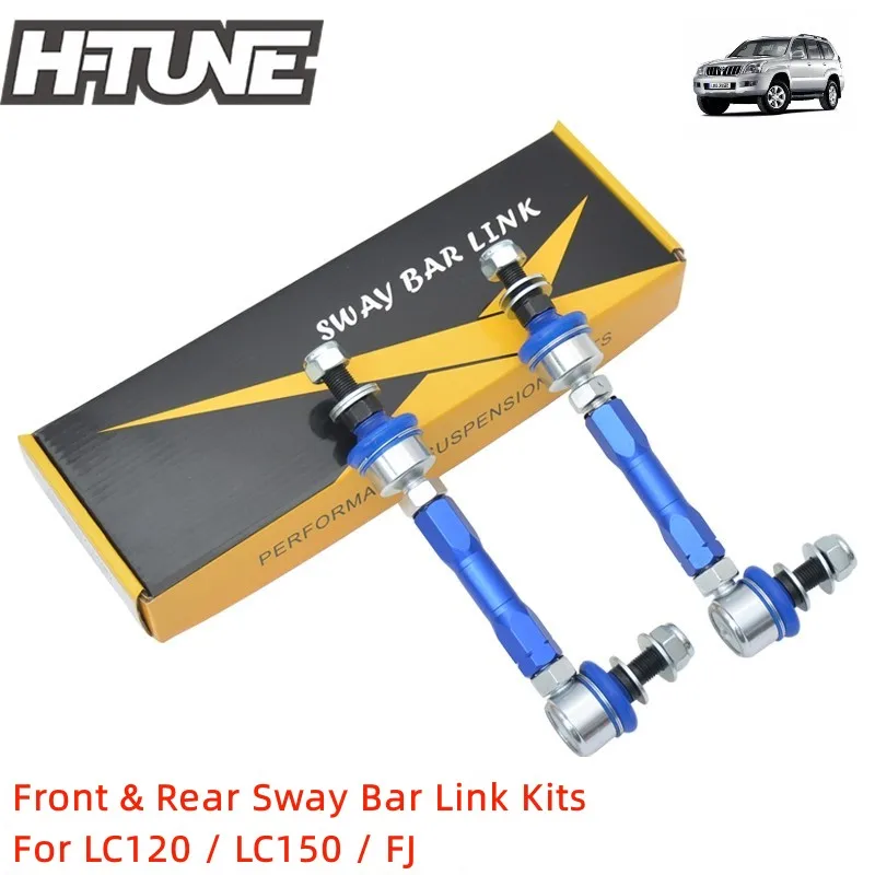 Front & Rear Anti-Roll Sway Bar Stabilizer Link Kits For Fj Cruiser/ LC120/ LC150