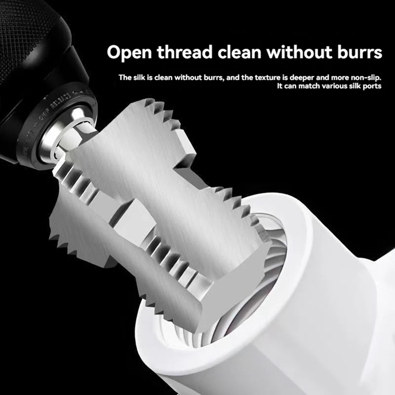 Universal Wire Cutting Tool Water Pipe Inner Hole Wire Cutter PPR 4 Points 6 Points PVC Plastic PE Pipe Electric Drill