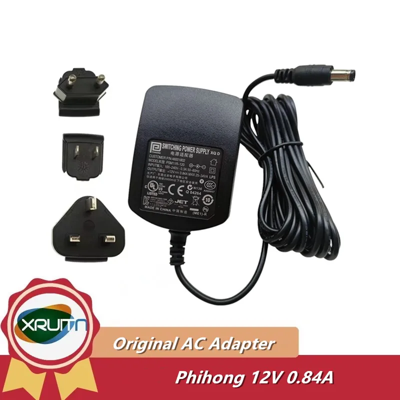 original-phihong-psm11r-120-12v-084a-switching-power-supply-ac-adapter-for-mettler-electronic-scale-charger-genuine