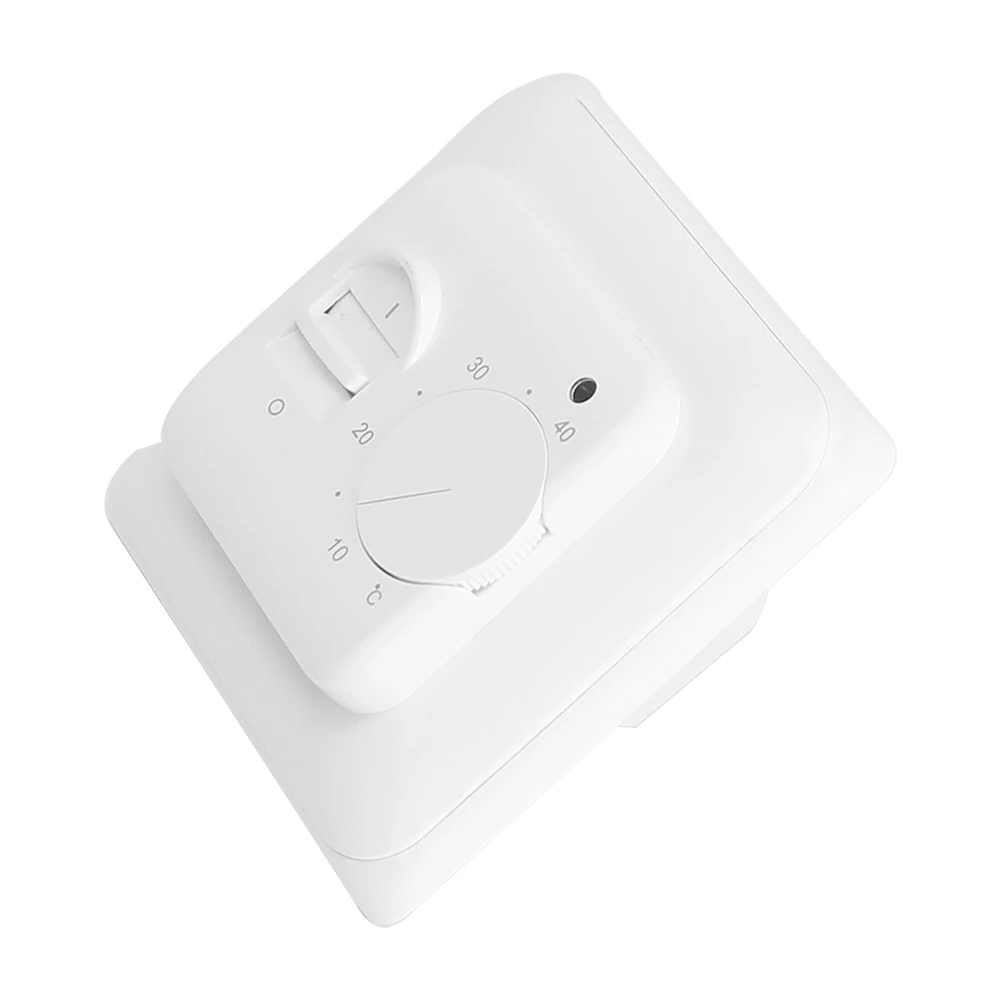 AC200 ~ 240 V elektrischer Raumthermostat für Fußbodenheizung, manuelles warmes Bodenkabel, Verwendung max. 16 A, Temperaturregler, einfache Bedienung – Detail 6