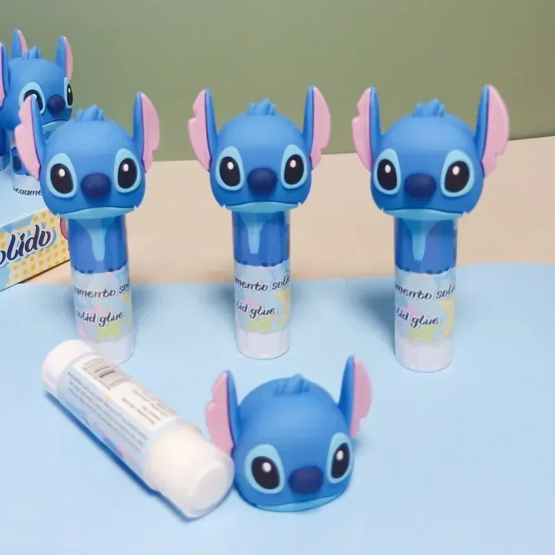 Disney Lilo & Stitch Students Solid Glue Cute Cartoon Modeling Arts Glue Stick Artykuły szkolne Artykuły papiernicze Solid Glue