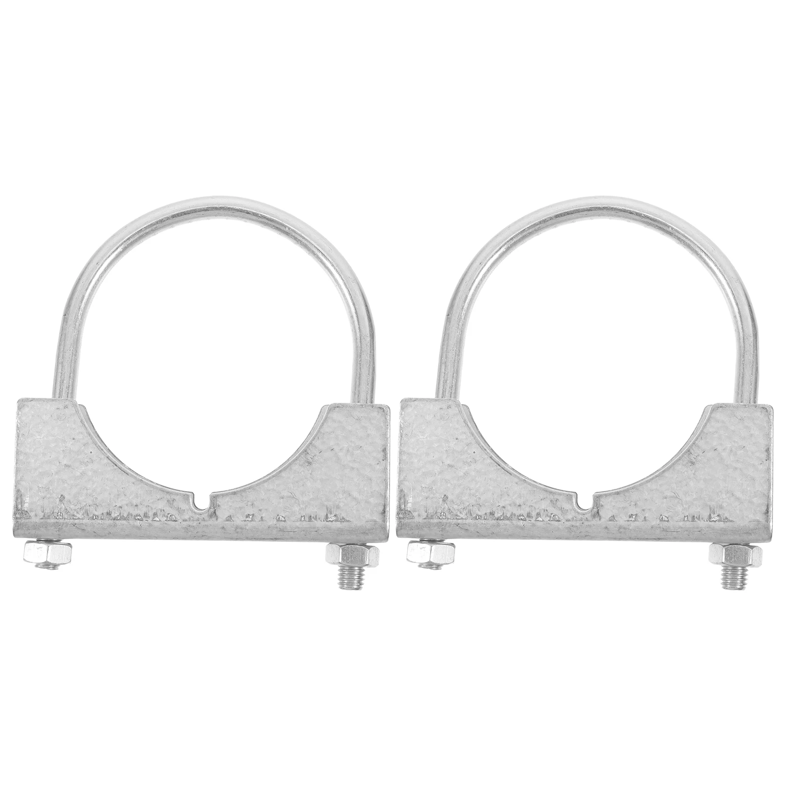 

2Pcs Chicken House Water Pipe Clamp Galvanized U tube Heavy Duty Durable Material Easy Installation Stock Accessories