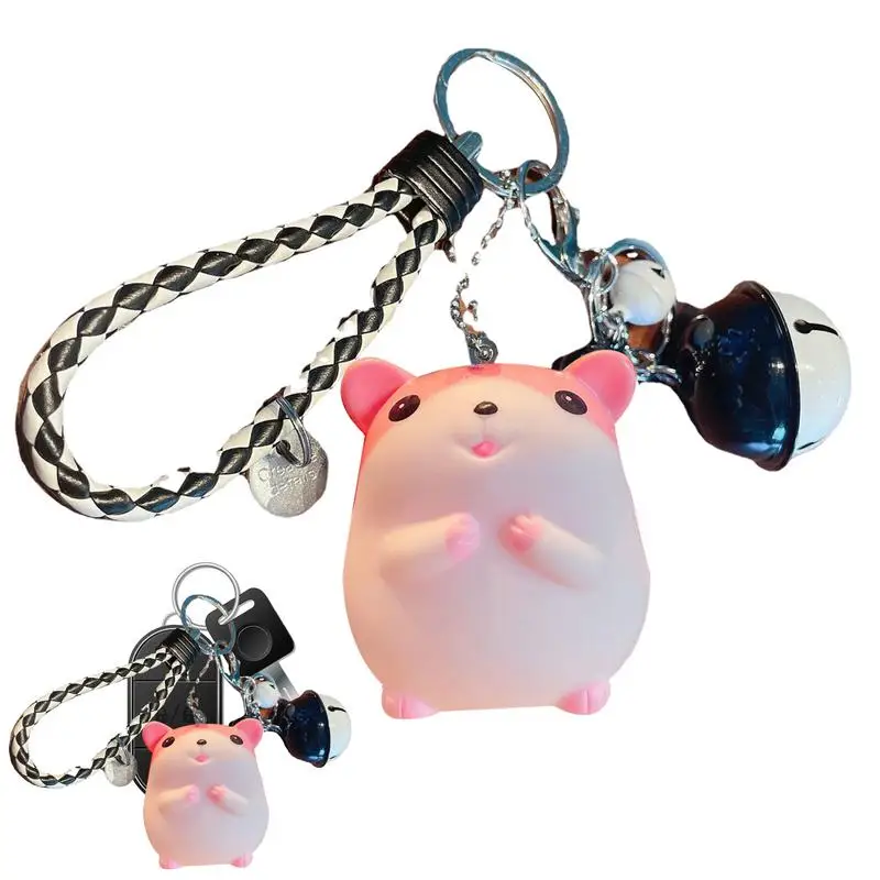 Hamster niedlichen Tier Schlüssel bund Tier Schlüssel ring Charme Handtasche Anhänger Tier Schlüssel ring Charme Handtasche Anhänger Schlüssel ring Handtasche Charme für