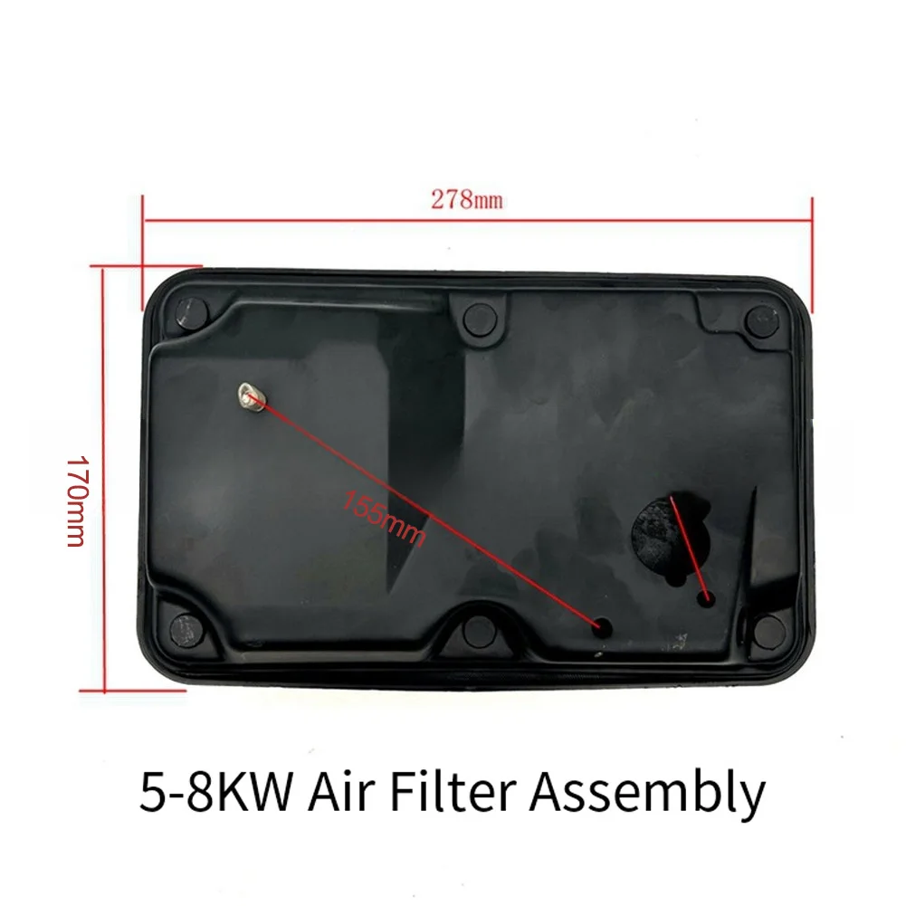 Air Filter Housing Box Assembly For GX160 For GX200 For 168F/2900H 5.5HP 6.5HP 5-8KW Engine Motor Generator