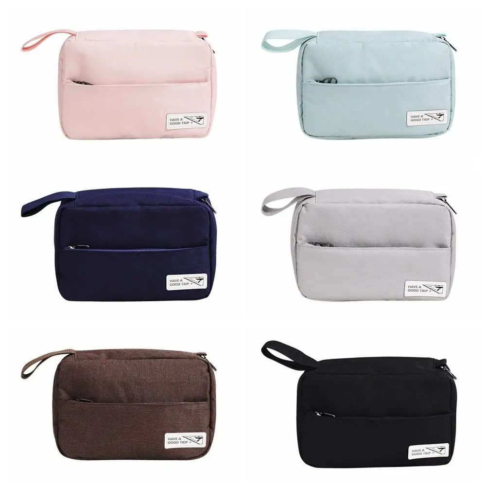 Large Capacity Hanging Cosmetic Bag Waterproof with Hook Hook Wash Bag Multifunctional Skincare Storage Makeup Bag Travel