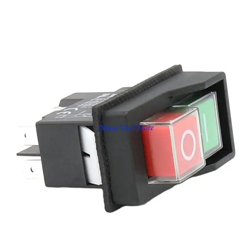 31GJ Efficient & Dependable Electromagnetic Switches Versatile Reliable Pushbutton Switches 16A 220V for Heavy duty Equipment