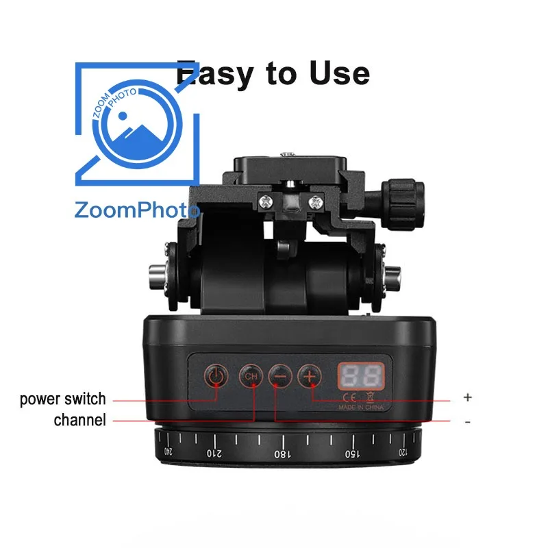 SOONPHO M-4 بانورامية رئيس ترايبود رئيس للهاتف المحمول البث المباشر GoPro فيديو اطلاق النار