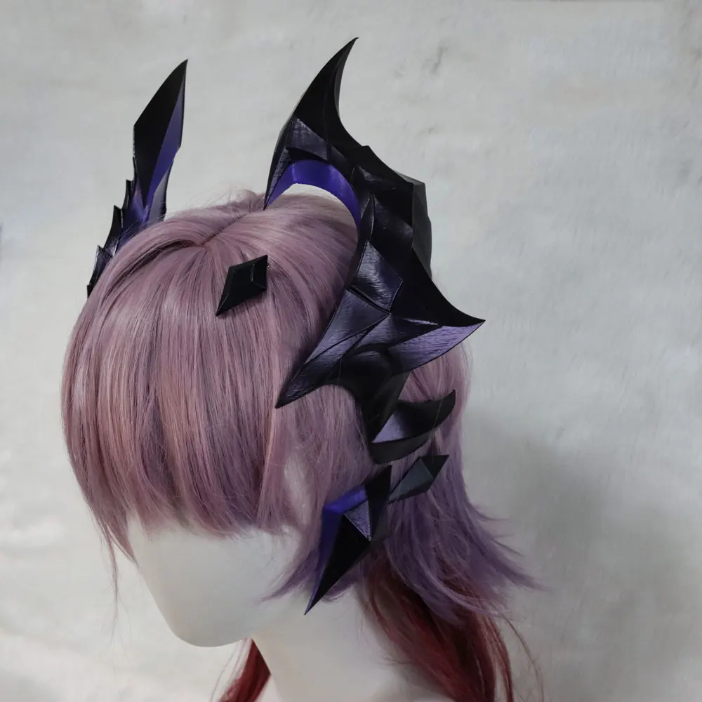 أنيمي لعبة جينشين إمباكت دورين تأثيري أغطية الرأس PLA قرون الدعائم الرجال النساء هالوين حفلة كرنفال لعب الأدوار الملحقات