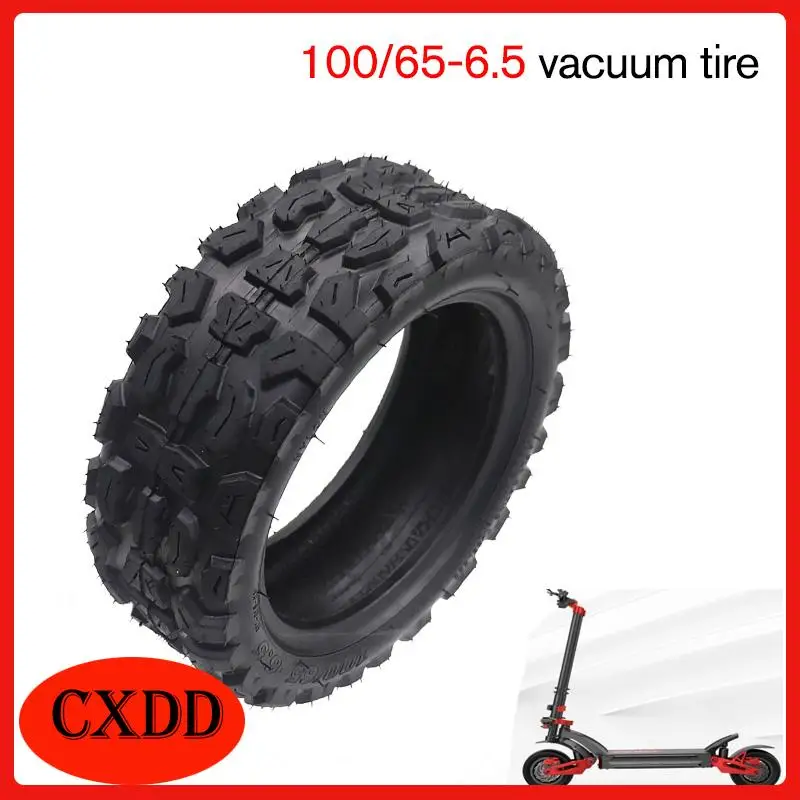 

Бескамерная резиновая шина Tuovt 100/65-6.5 для электросамоката Dualtron, 11 дюймов, для бездорожья, пневматическая, замена