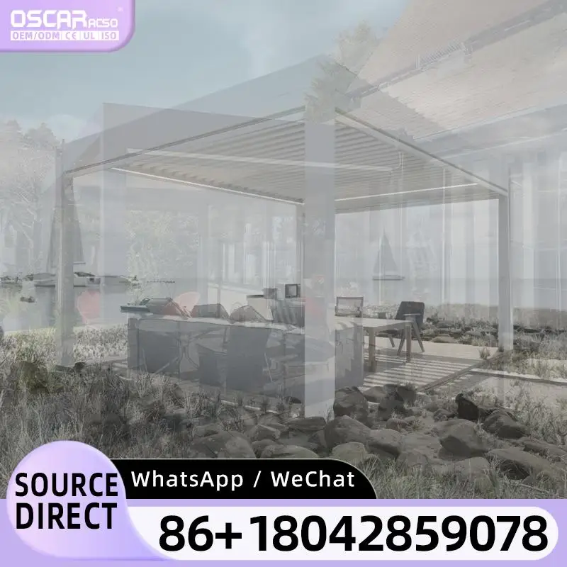 

Наружный водонепроницаемый алюминиевый навес, пергола, беседка, павильон, заводская цена, предназначенная для беседки у бассейна