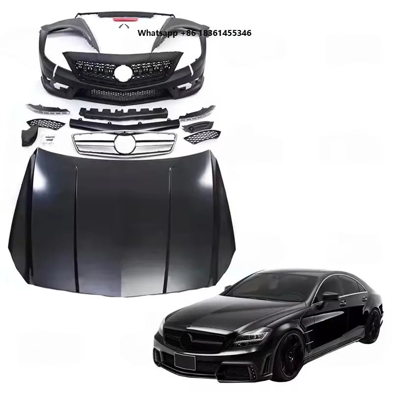 For Cls Class W218 63amg Body Parts 2012-2015 Car Bumpers W218 Upgrade to Cls63 Body Kit