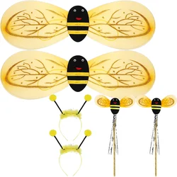 Little Bee Props Kid Party Clothes Cosplay Supplies Performance Costume Headband Children Kids Clothing Suit