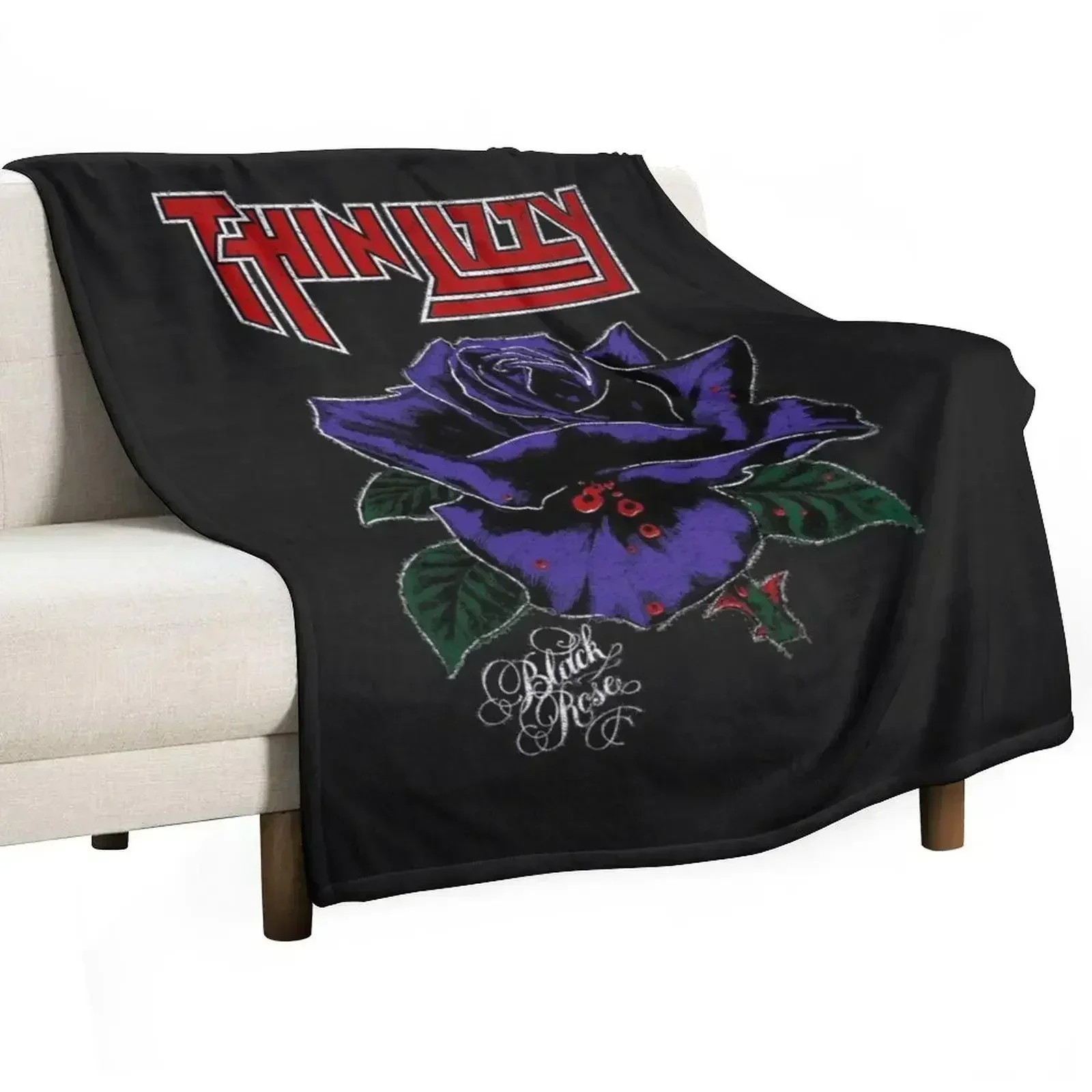 Thin Lizzy Throw Blanket sofa bed Designers bed plaid Luxury Brand Decorative Throw Blankets For Baby Blankets