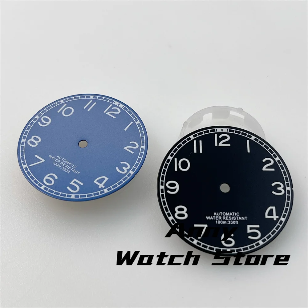 29mm Watch Dial For NH35 NH36 ETA2824 2836 Miyota8215 DG2813 3804 Movement With 12 Hours Number Digital Green Luminous