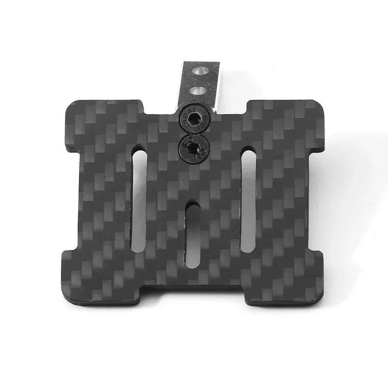 Metal Carbon Fiber ESC Fixing Plate ESC Mount Plate for Tamiya BBX BB01 Tamiya BB-01 1/10 RC Car Upgrade Parts