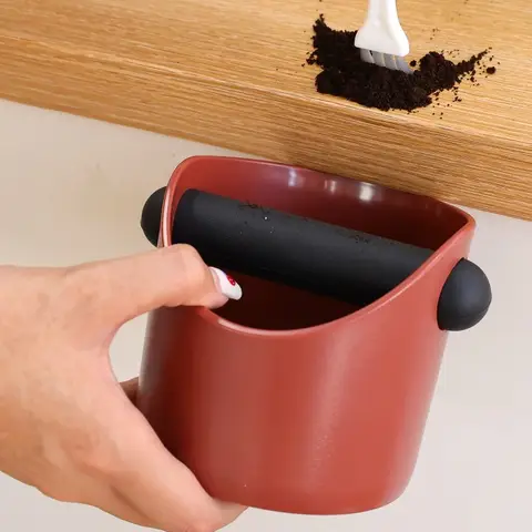 कॉफ़ी नॉक बॉक्स कॉफ़ी मशीन एक्सेसरीज़ टूल एंटी स्लिप एस्प्रेसो वेस्ट बिन बरिस्ता नॉन-स्लिप बेस कैफ़े नॉक बॉक्स कॉफ़ीवेयर सेट 10 best sales कॉफी किट - №10