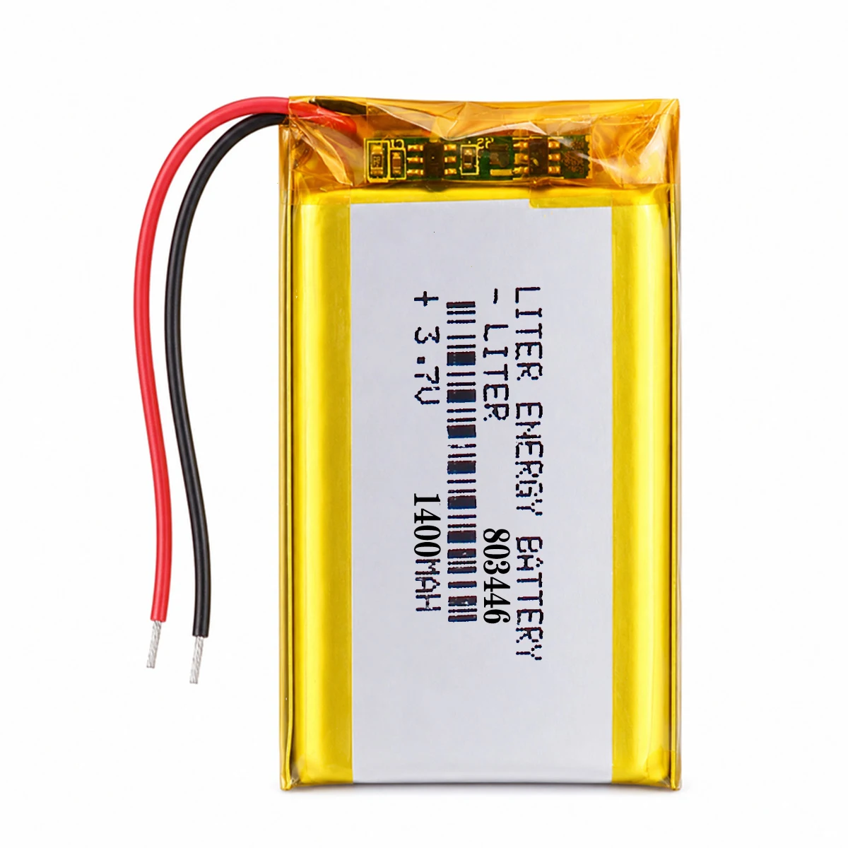 Liter energy battery 3.7V lithium polymer battery 803446 083446 1400mAh GPS battery MP3 MP4 speaker teaching machine